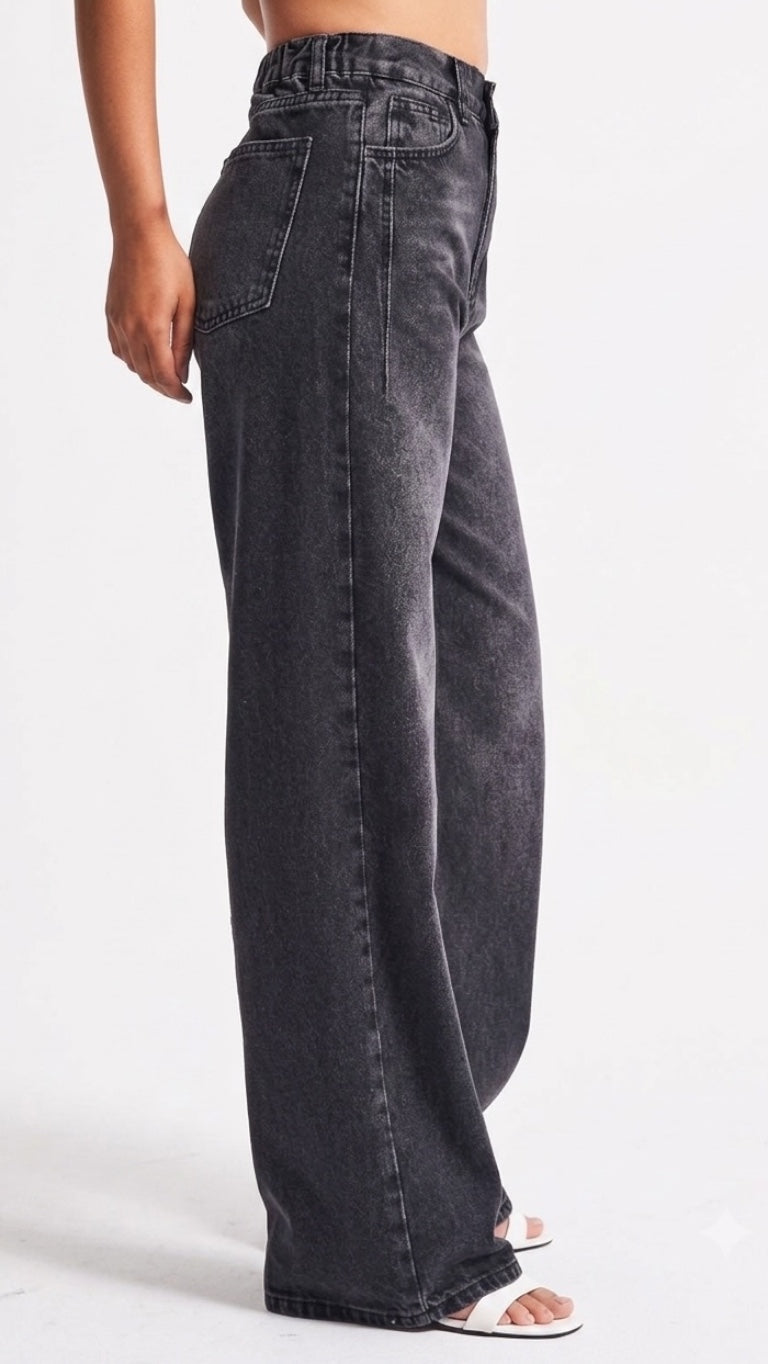 The Ease Wide Leg Jeans
