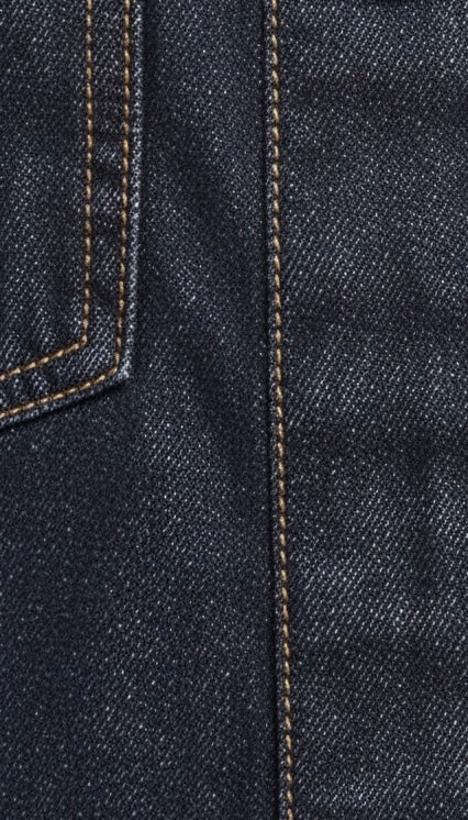 Structured Belted Denim Jacket