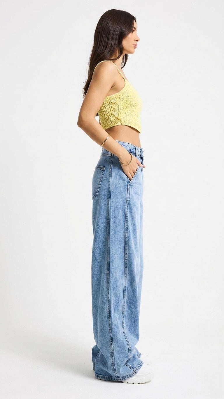 Barrel Jeans – High Waist