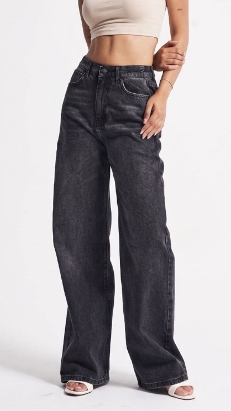 The Ease Wide Leg Jeans