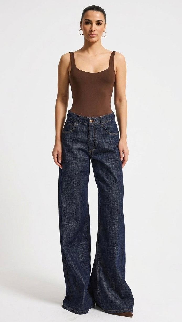 Indigo Theory Palazzo Jeans