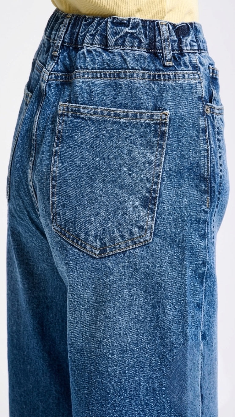 The Ease Wide Leg Jeans