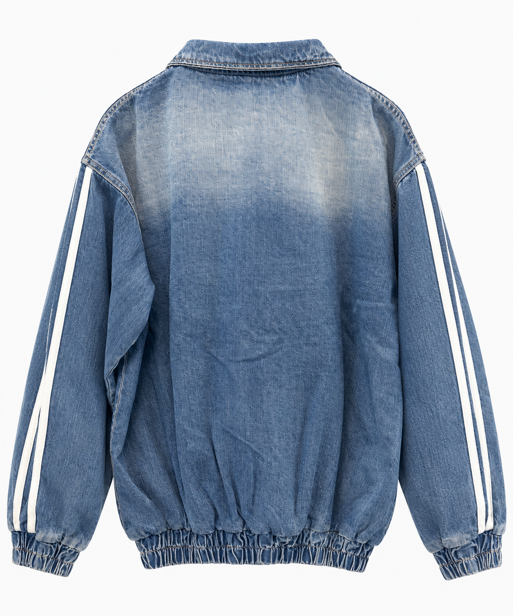 THE VARSITY DENIM JACKET