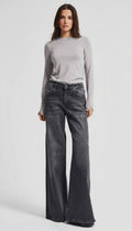 Charcoal Palazzo Jeans