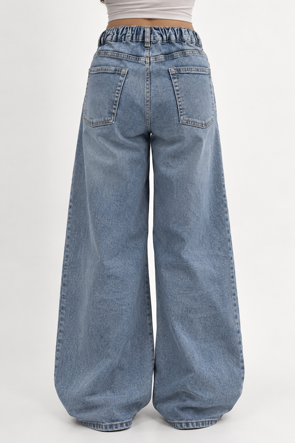 Washed blue