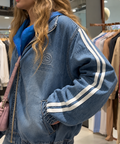 THE VARSITY DENIM JACKET