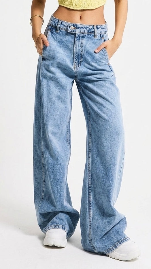 Barrel Jeans – High Waist