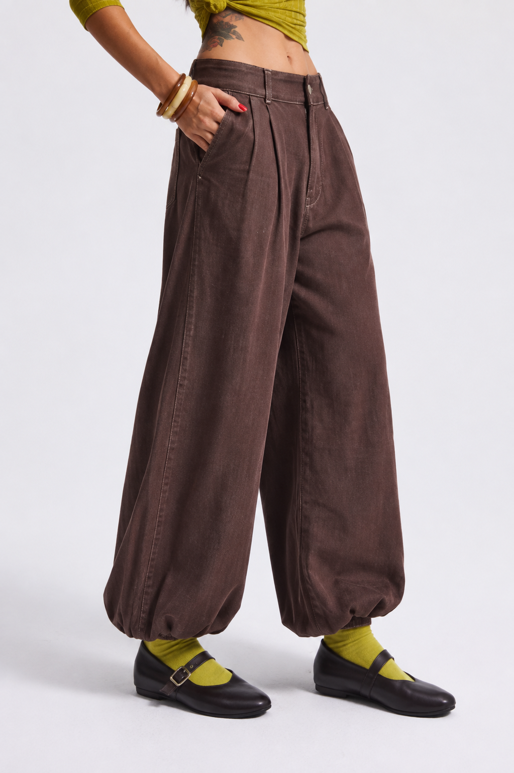 Cocoa Balloon Jeans