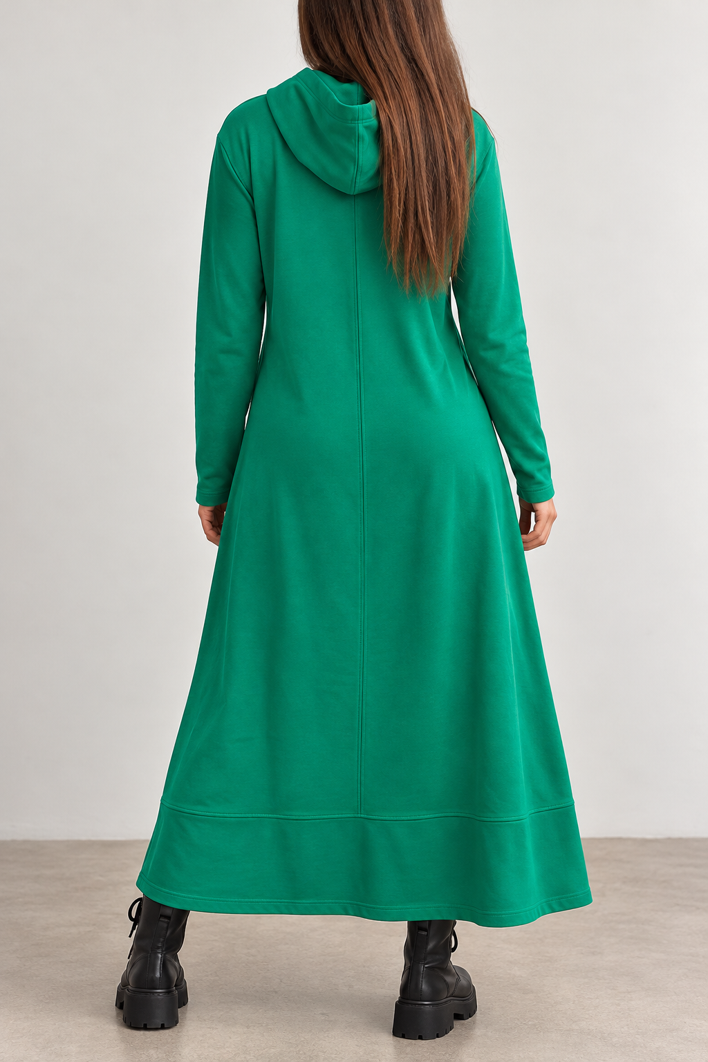 Draw The Line Hoodie Dress