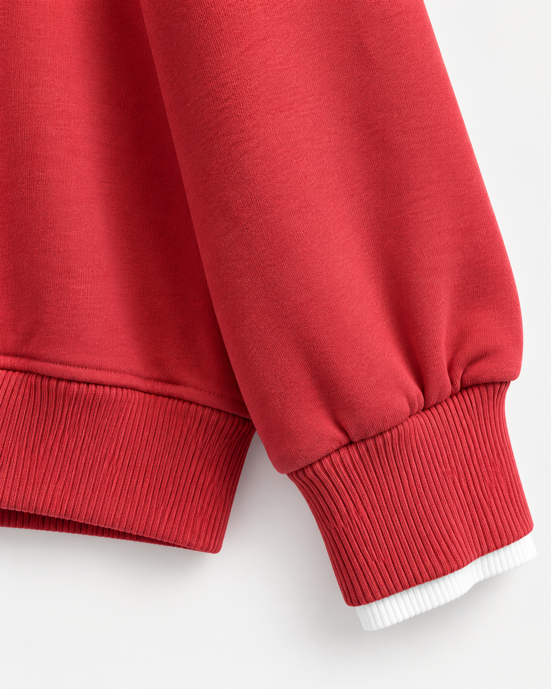 Layered Collar Sweatshirt