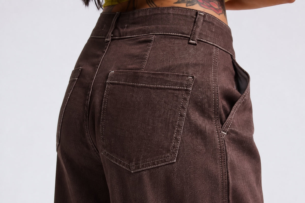 Cocoa Balloon Jeans