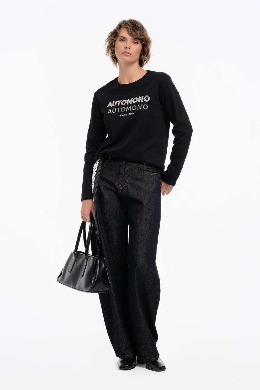 TW3 NightBlue Balloon Jeans with Scarf Detail