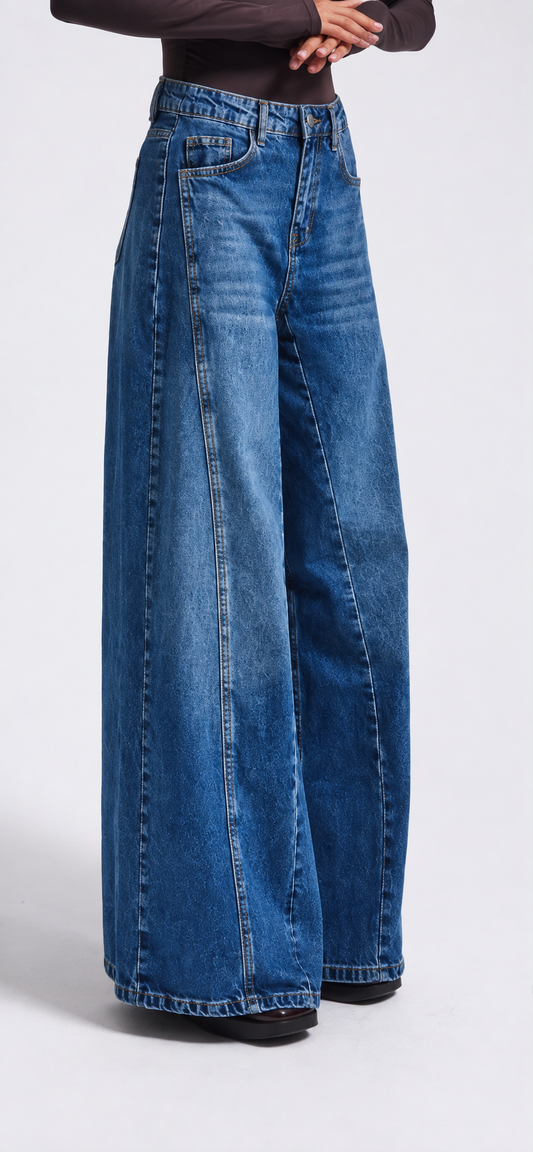 The Seam Palazzo Jeans