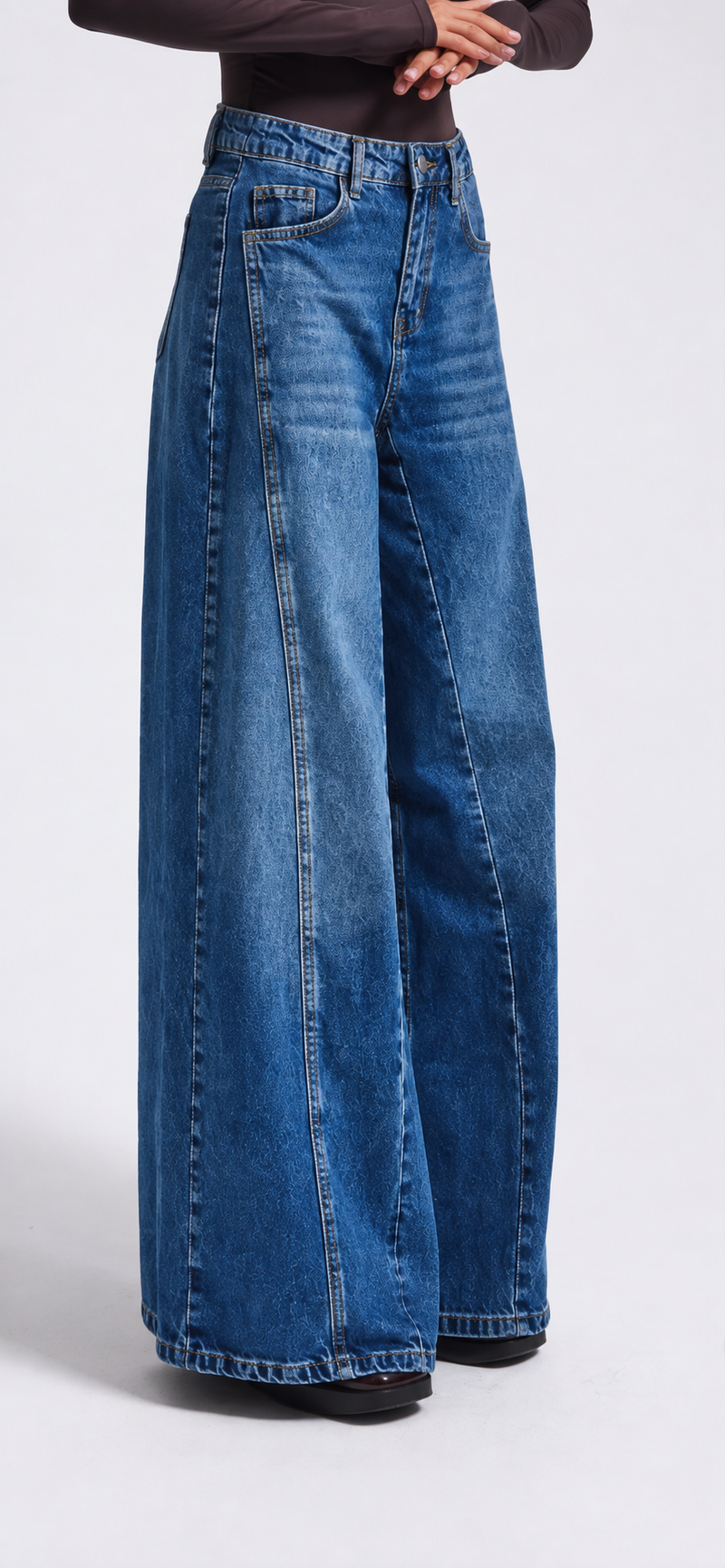 The Seam Palazzo Jeans
