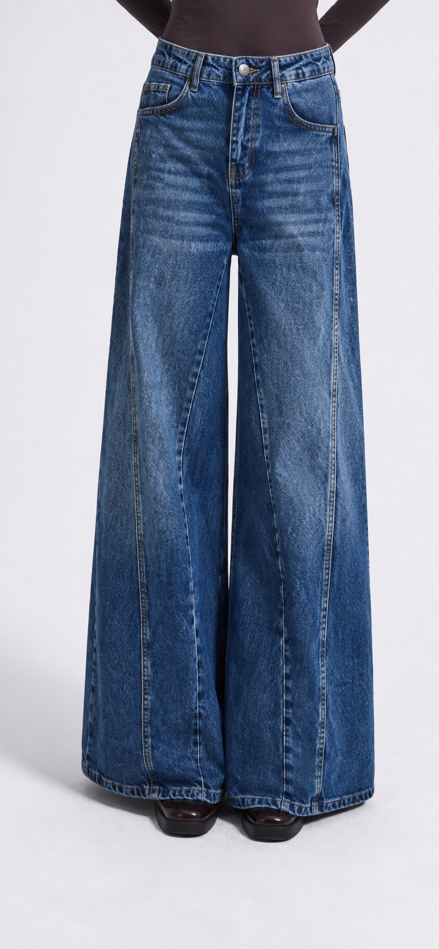 The Seam Palazzo Jeans