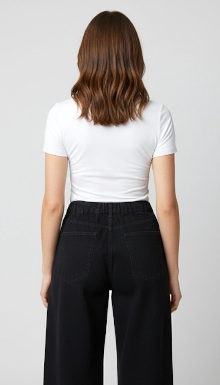 The Ultra Wide Black Palazzo