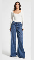 The Classic Palazzo Denim — Sizes 40, 48