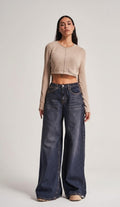 The Loose Comfort Jeans — Sizes 34, 36