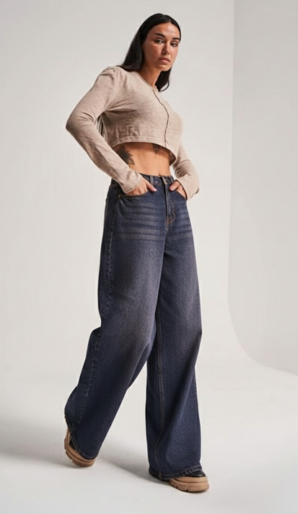 The Loose Comfort Jeans — Sizes 34, 36