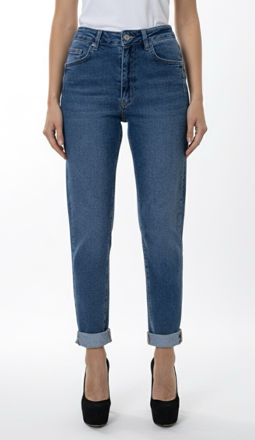 Classic Blue Mom Jeans