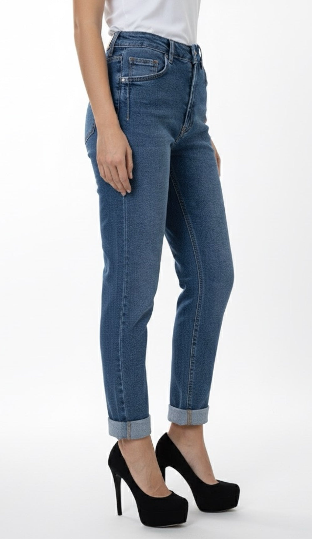 Classic Blue Mom Jeans
