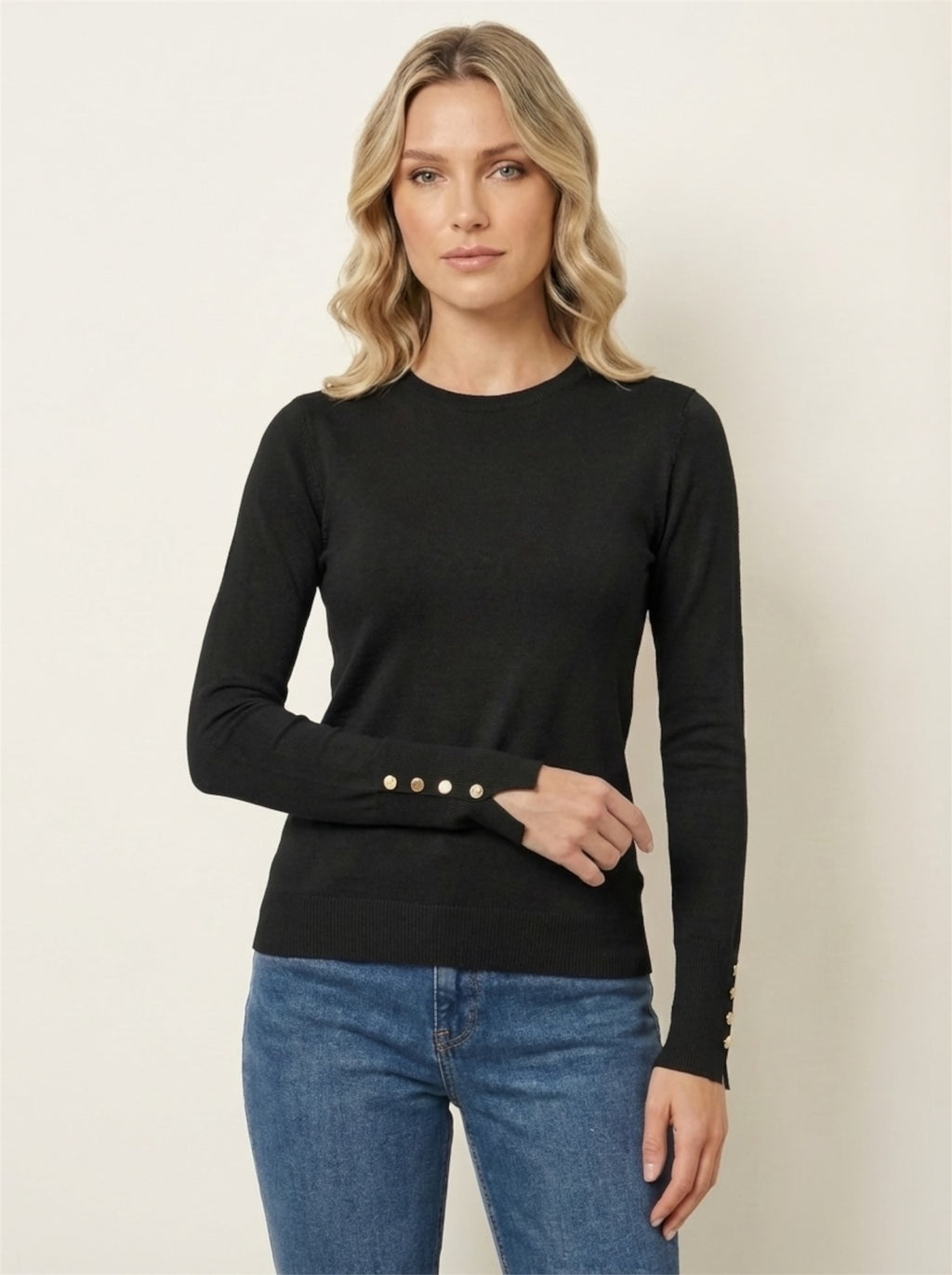 The Essential Button-Cuff Knit