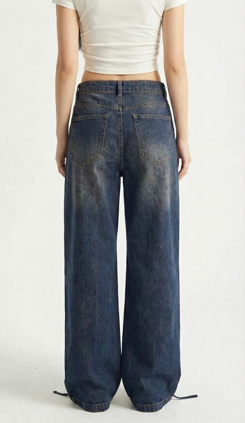The Midnight Blue Curve Jeans — Size 36 only