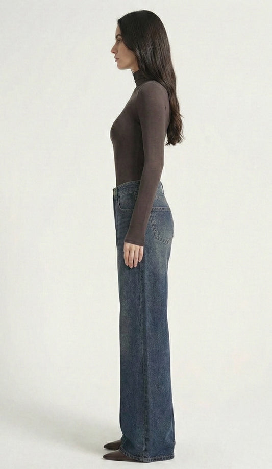 Sculpt Flare Jeans – Inkwell Blue