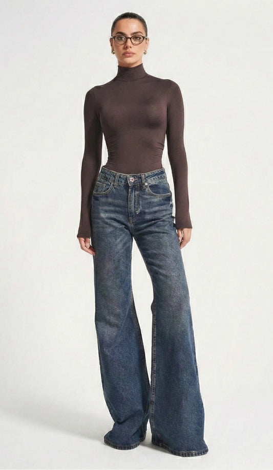 Sculpt Flare Jeans – Inkwell Blue