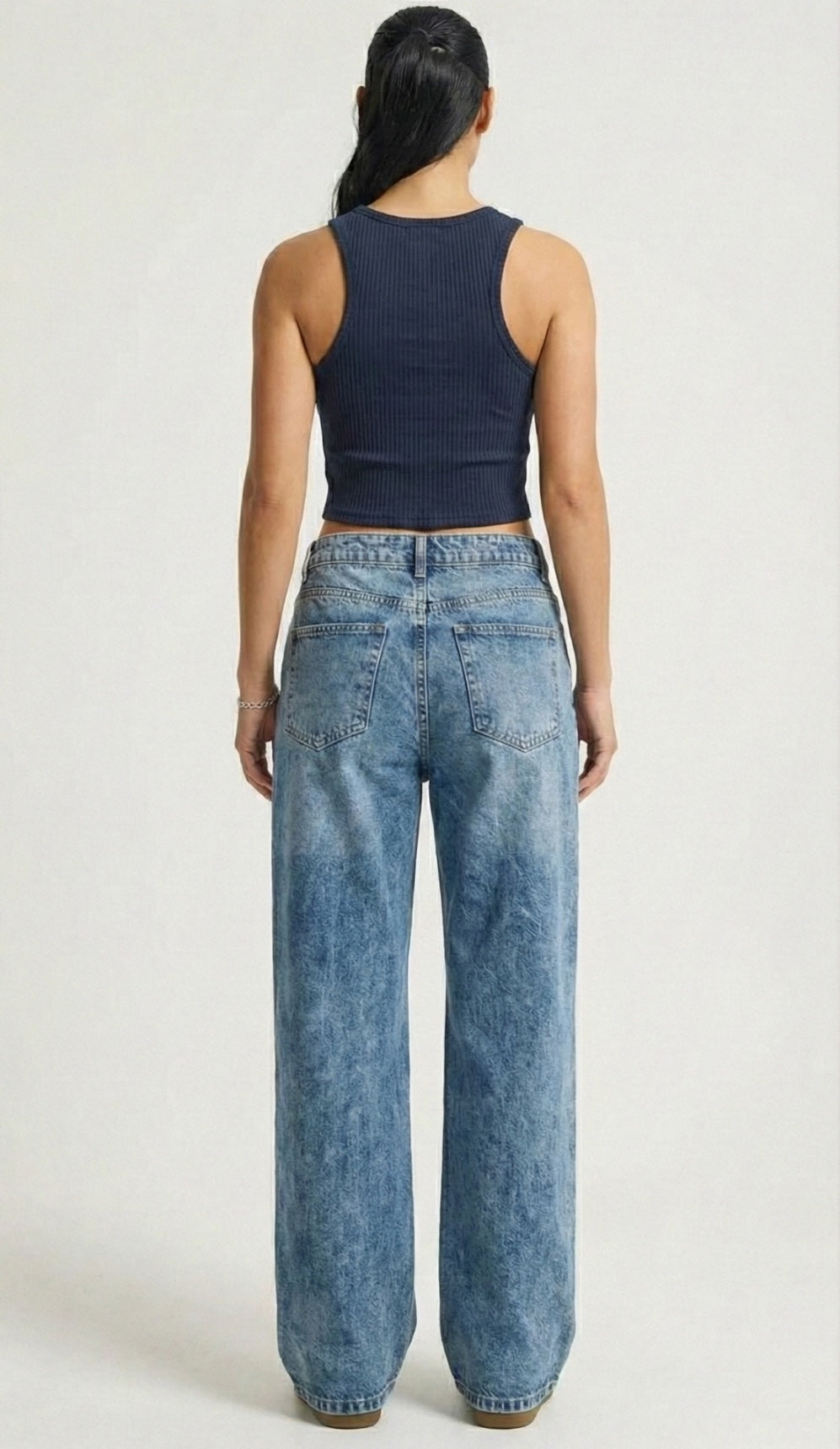 Horizon Wide Jeans – Light Wash