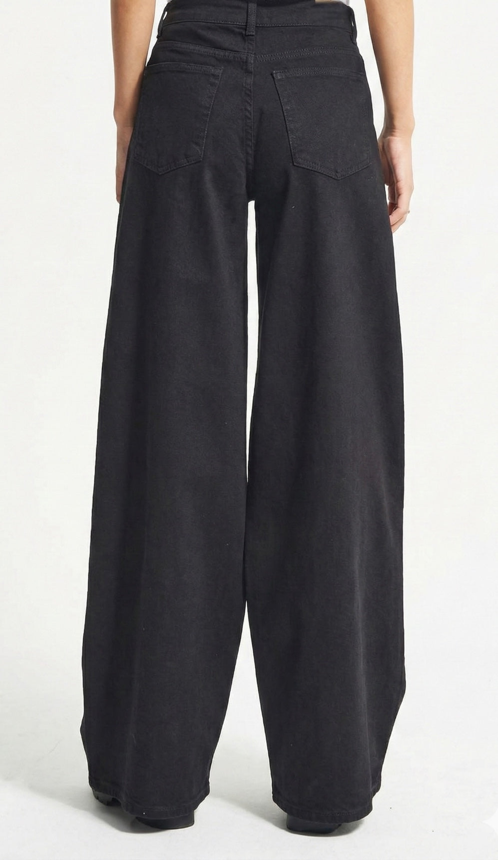 Obsidian Palazzo Jeans