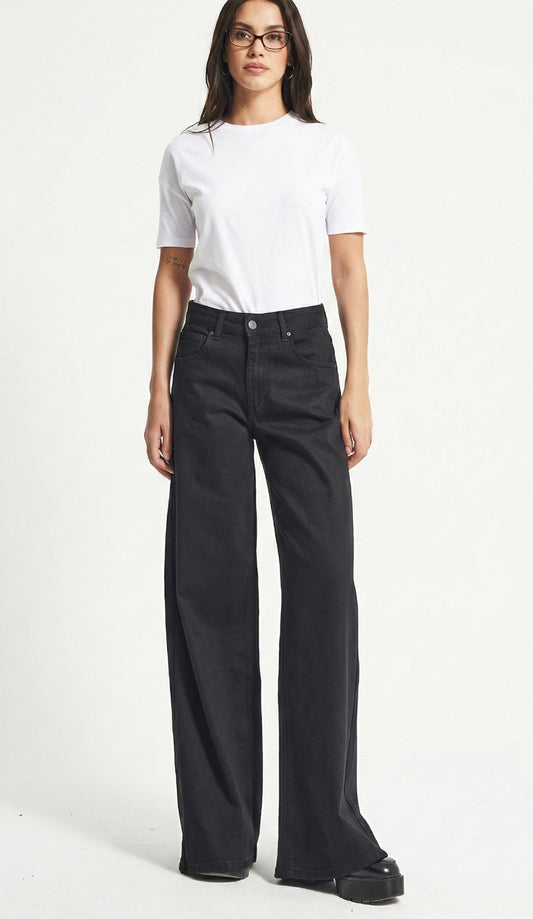 Obsidian Palazzo Jeans