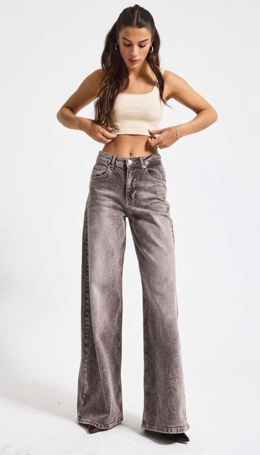 Dust Flow Palazzo Jeans