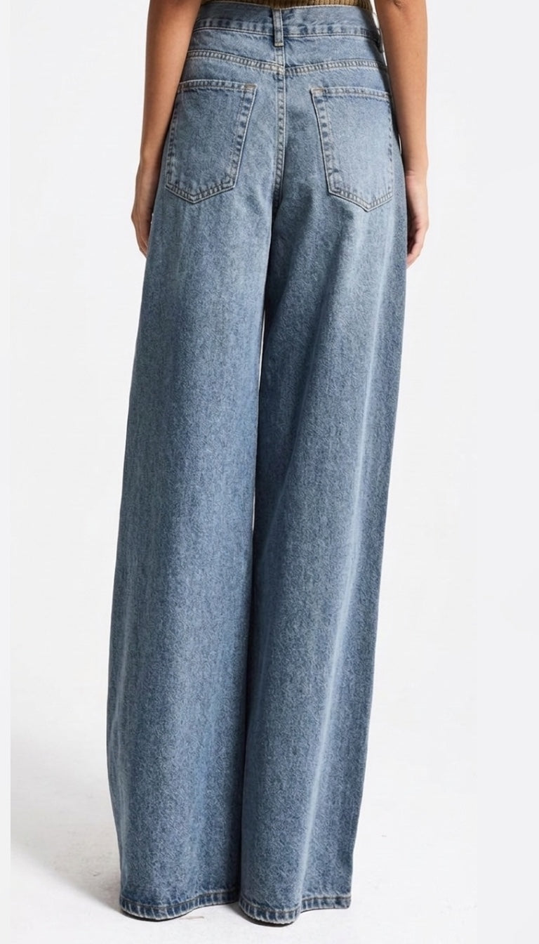 Signature Summer Palazzo Jeans – Wide Leg (3 Colors)