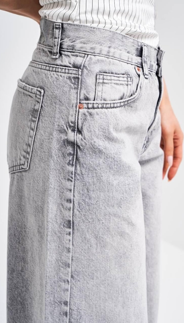 Signature Summer Palazzo Jeans – Wide Leg (3 Colors)