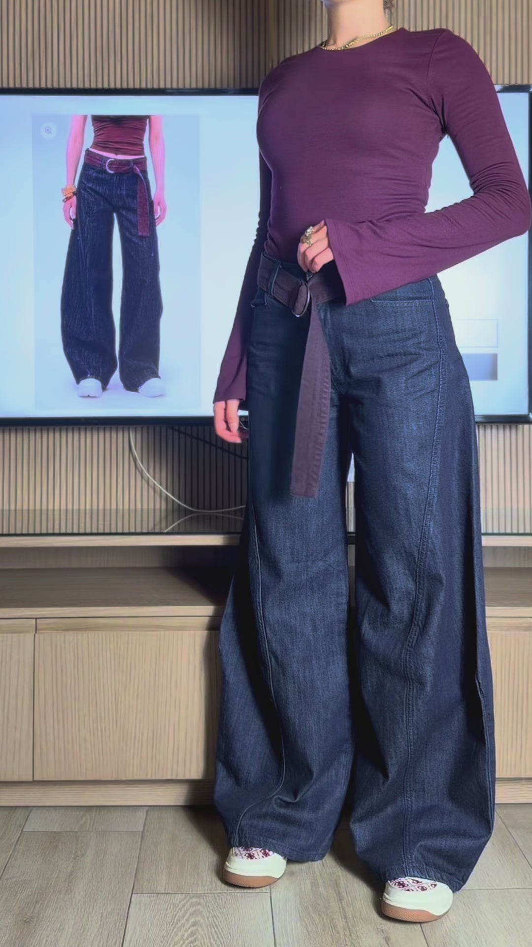 Indigo Theory Barrel Jeans