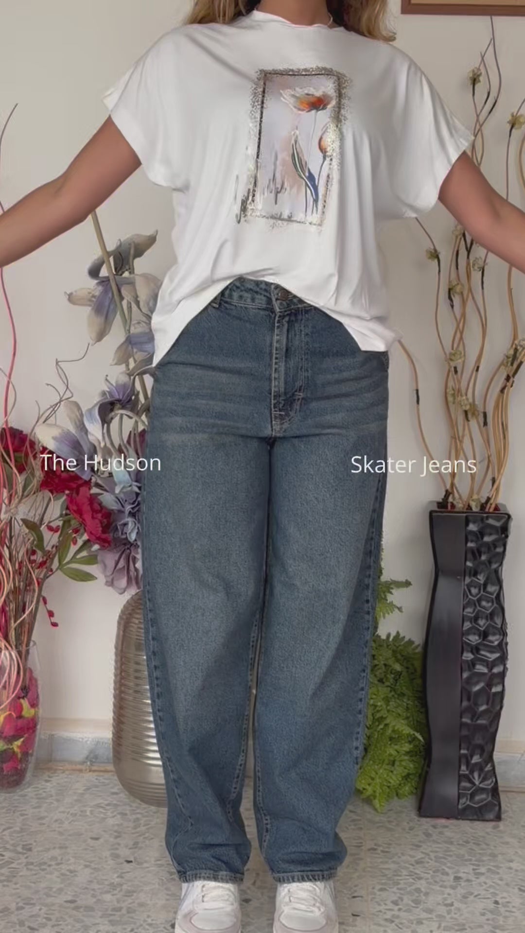 The Hudson Skater Jeans